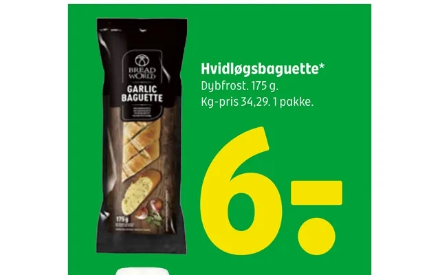 Hvidløgsbaguette product image