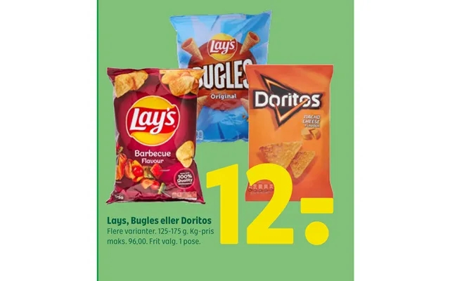 Lays, bugles or doritos product image