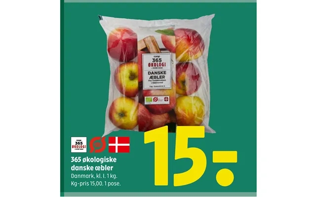 365 Økologiske Danske Æbler product image