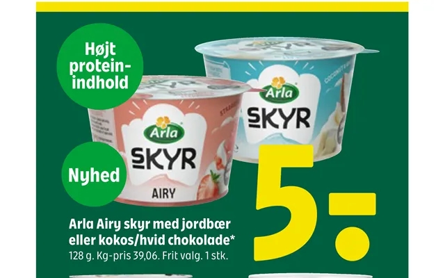 Arla Airy Skyr Med Jordbær product image