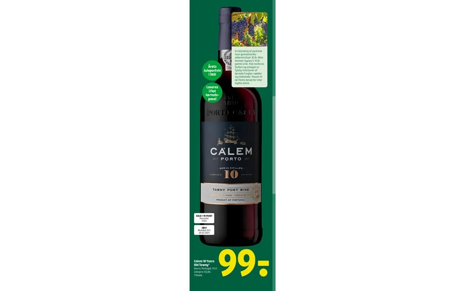 Calem 10 Years Old Tawny