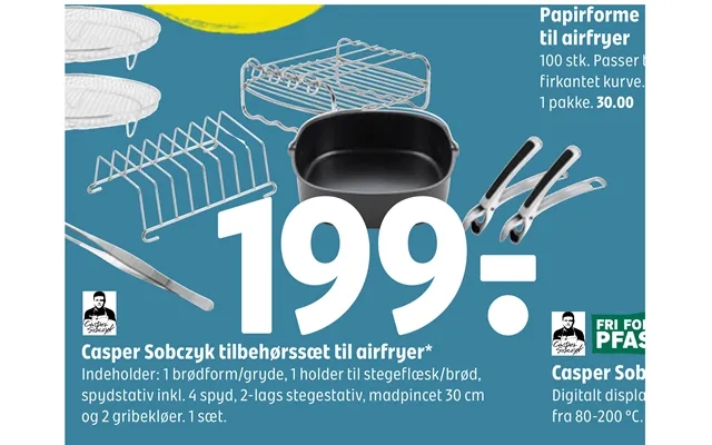 Casper Sobczyk Tilbehørssæt Til Airfryer product image