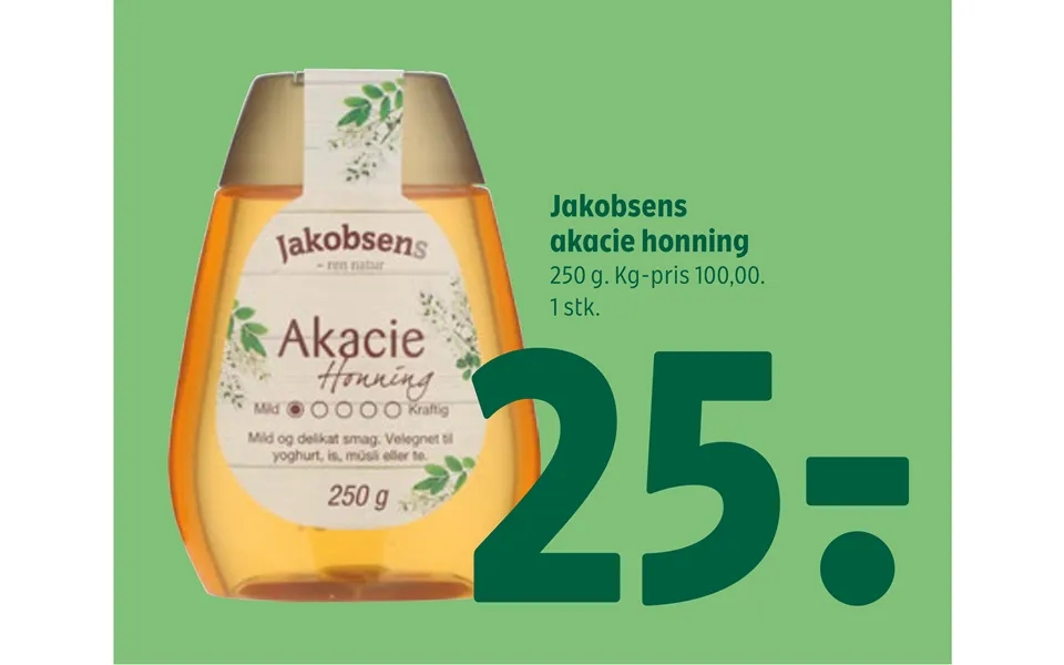 Jakobsens Akacie Honning