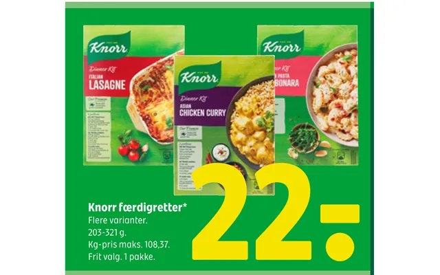 Knorr Færdigretter product image