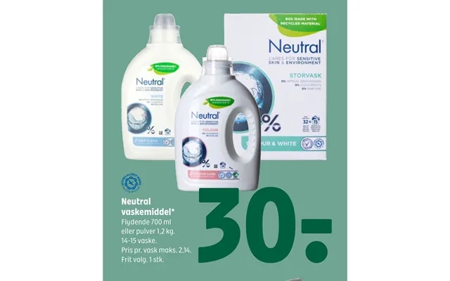 Neutral Vaskemiddel product image