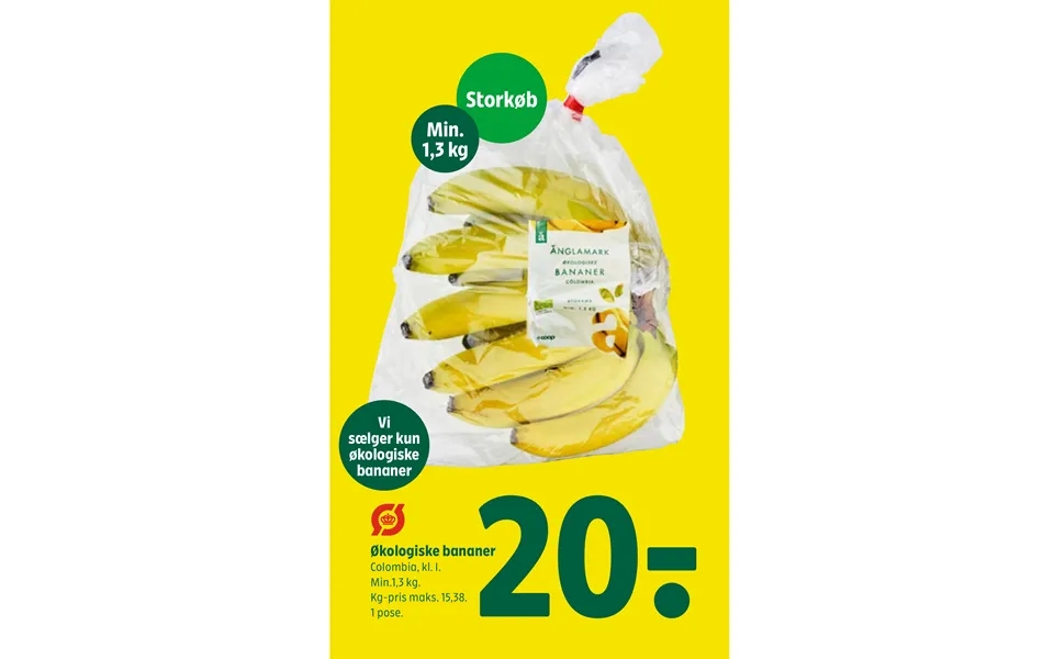 Økologiske Bananer