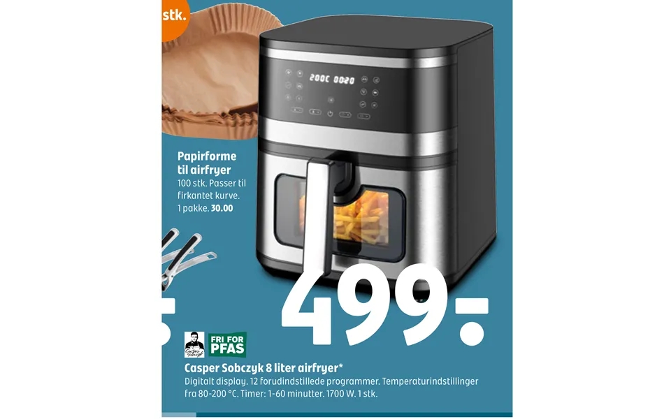 Papirforme Til Airfryer