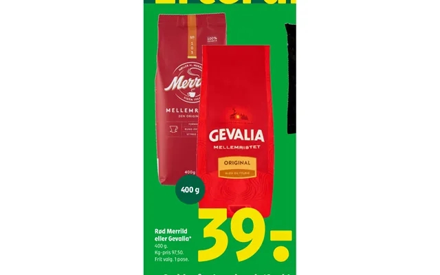 Rød Merrild Eller Gevalia product image