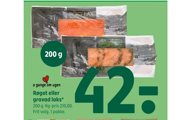 Røget Eller Gravad Laks product image