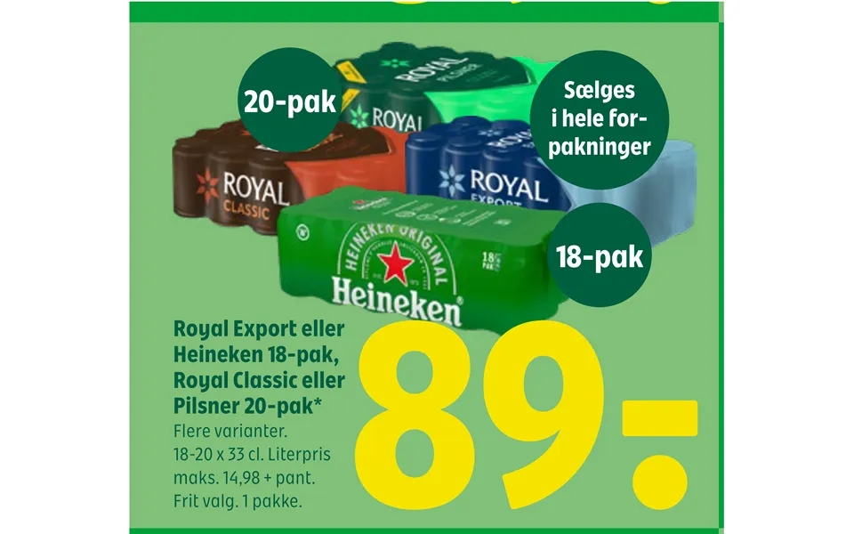 Royal Export Eller Royal Classic Eller