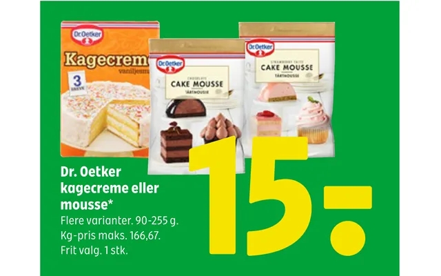 Kagecreme Eller Mousse product image