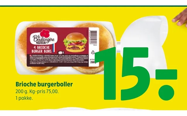 Brioche Burgerboller product image