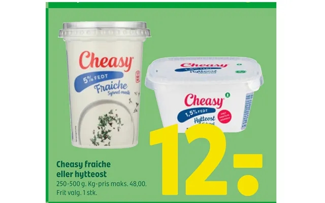 Cheasy fraiche or cottage cheese product image