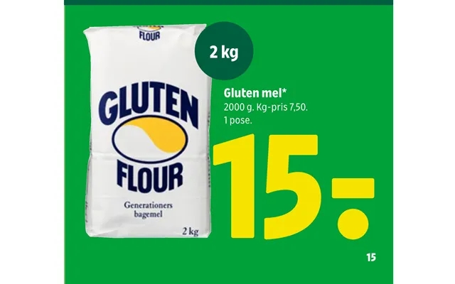 Gluten flour product image