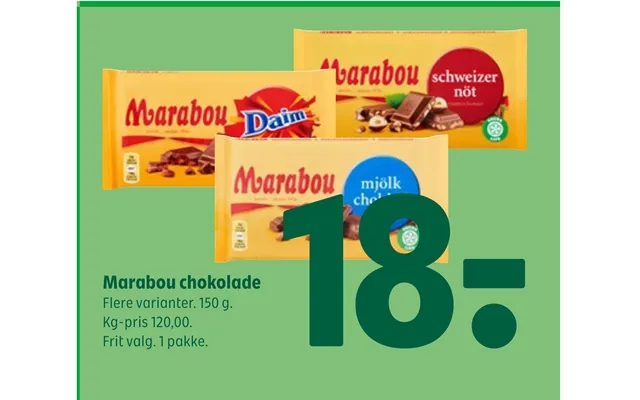 Marabou chocolate product image