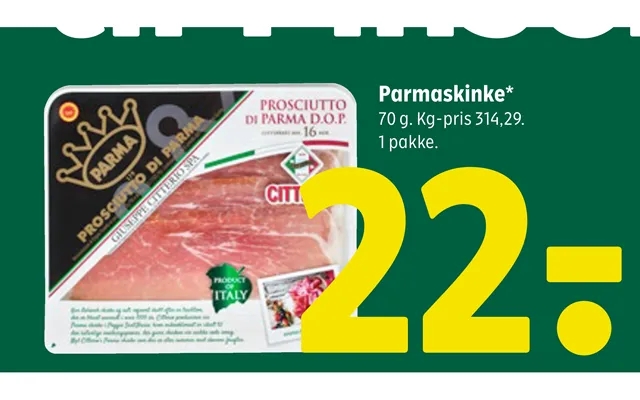 Parma ham product image