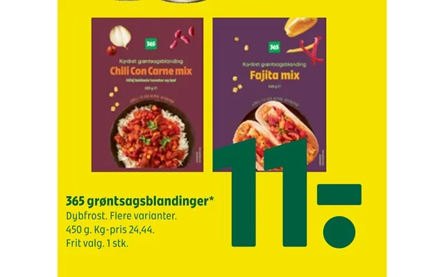 365 Grøntsagsblandinger product image