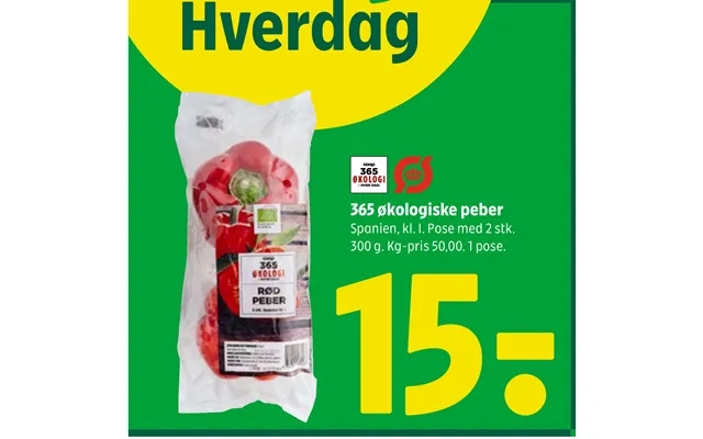 365 Økologiske Peber product image