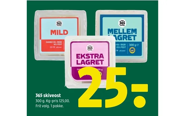 365 Skiveost product image