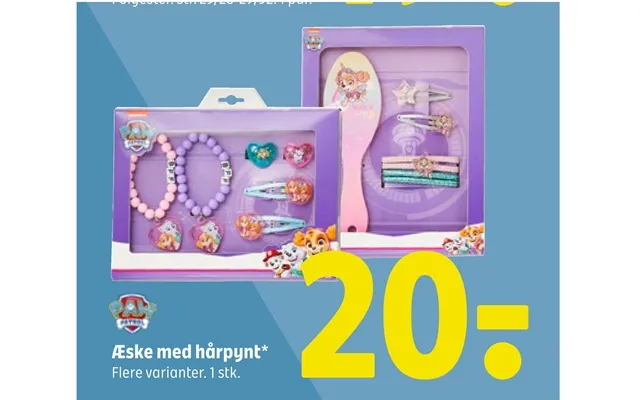 Box with hair accessories product image