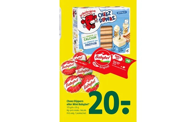 Cheez Dippers Eller Mini Babybel product image