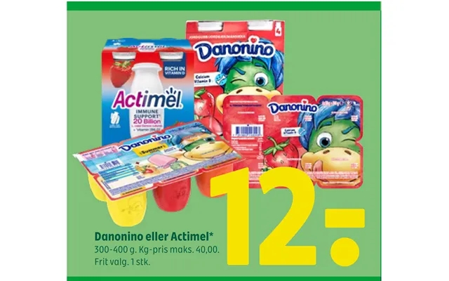 Danonino or actimel product image