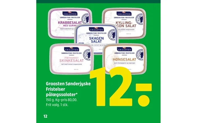 Graasten Sønderjyske Fristelser Pålægssalater product image