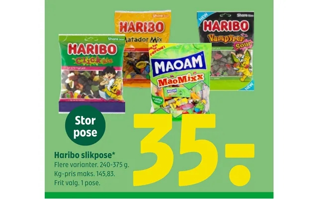 Haribo Slikpose product image