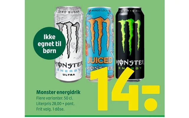 Monster Energidrik product image