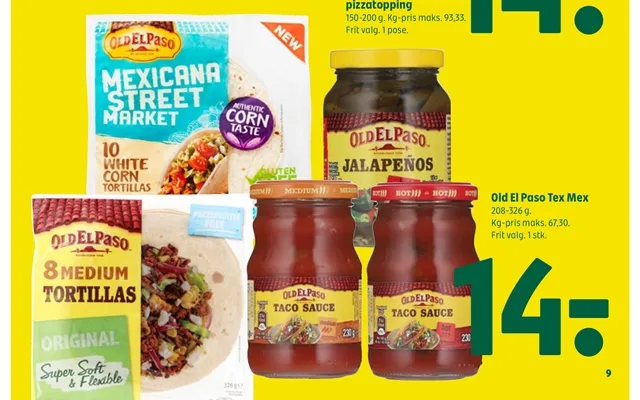 Old El Paso Tex Mex product image