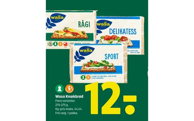 Wasa crispbread product image