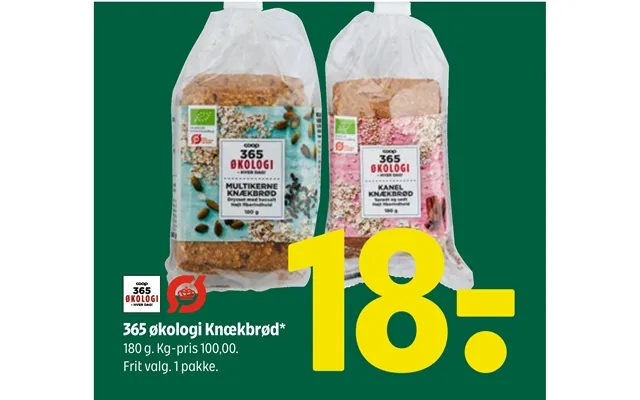 365 Økologi Knækbrød product image