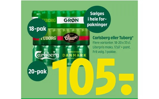 Carlsberg Eller Tuborg product image