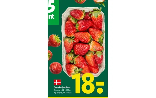 Danish strawberries product image