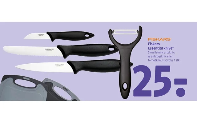 Fiskars essentialism knives product image