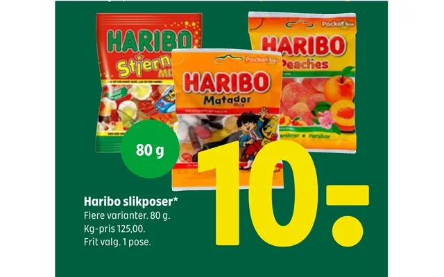 Haribo candy bags product image