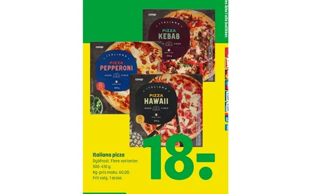 Italiana pizza product image