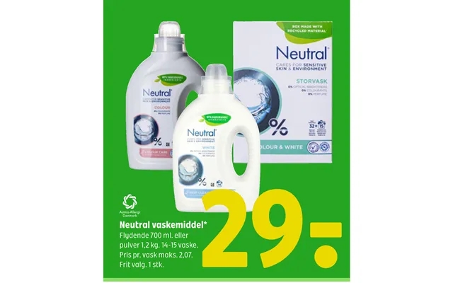 Neutral detergent product image