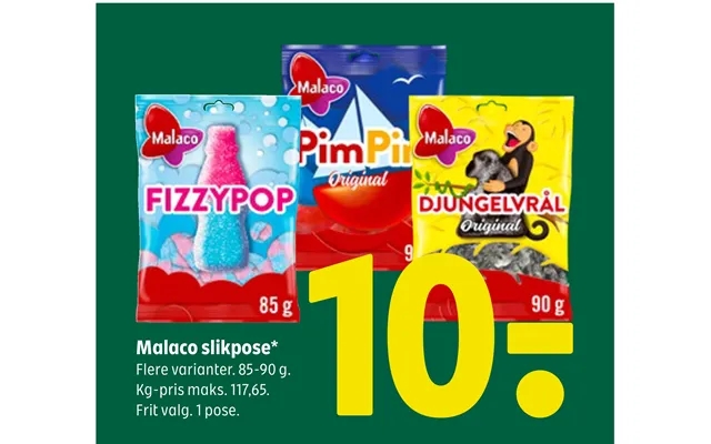 Malaco bag of goodies product image