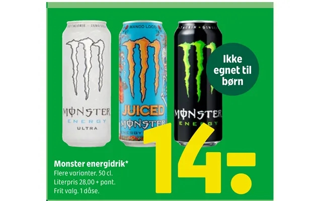 Monster Energidrik product image