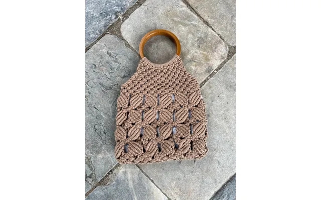 Alma Handmade Bag - Beige product image