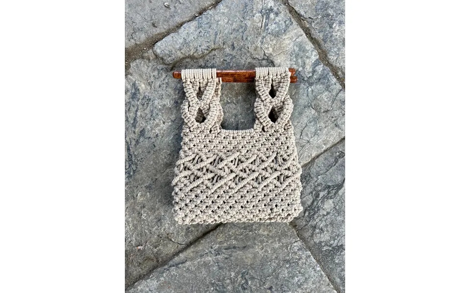 Alma Handmade Bag - Beige