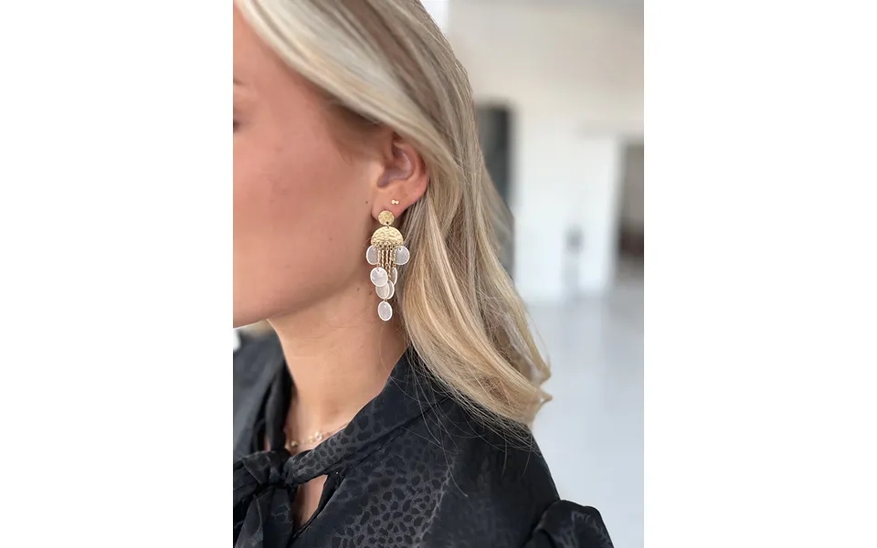 Beli bohemian earring - white gold