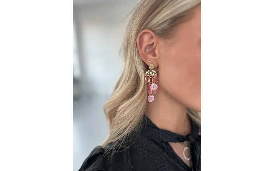 Beli bohemian earring - pink gold