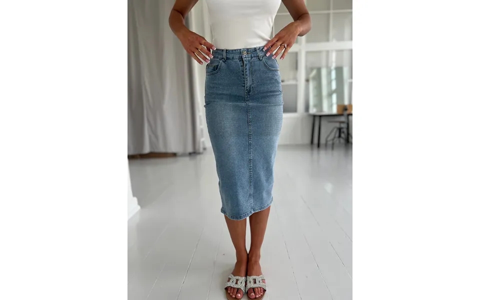 By May Denim Skirt - L