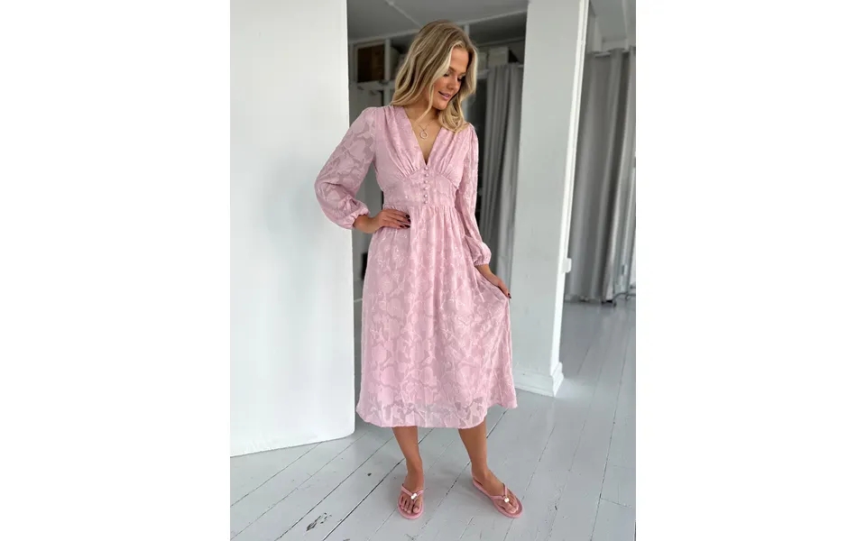 Lovie & co pink dress 4243 - l