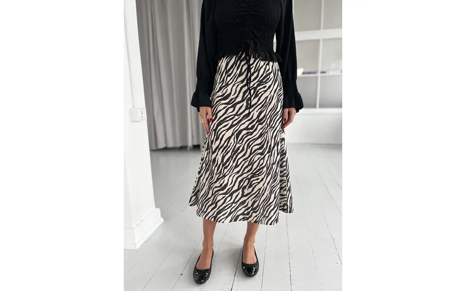 Rosy Zebra Skirt - M