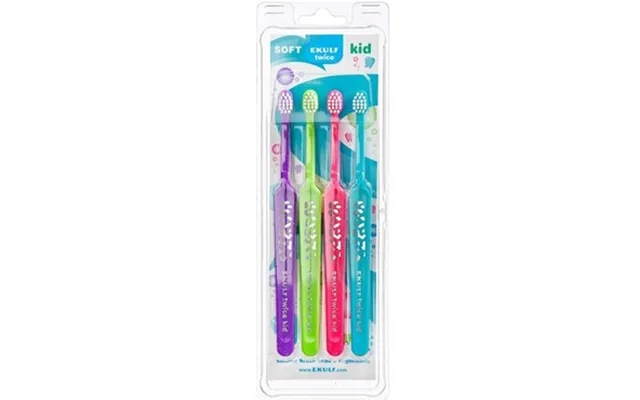 Ekulf twice kid toothbrush 4 paragraph product image