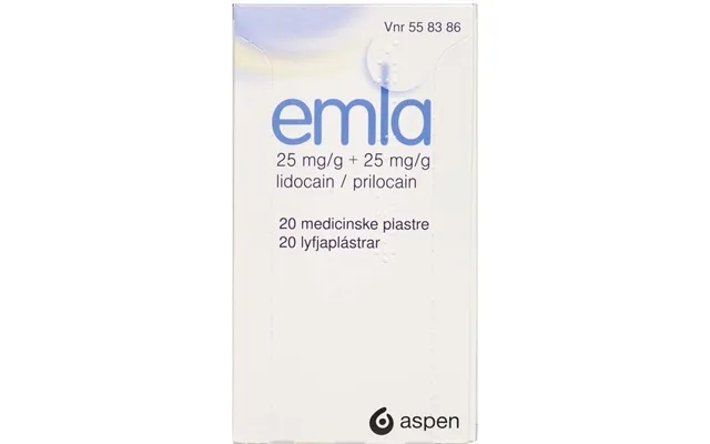 Emla 25 25 Mg 20 Paragraph Medical Patch product image