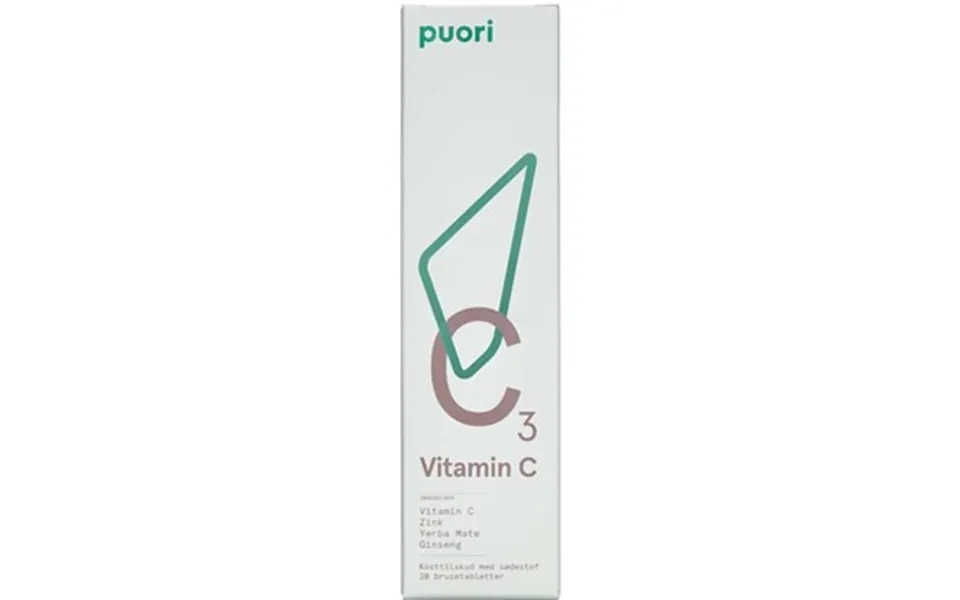 Puori Vitamin C C3 Supplements 20 Paragraph